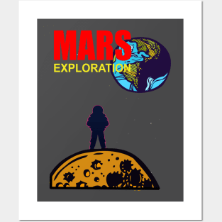 Mars exploration Posters and Art